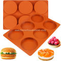 Silicone Hamburger Baking Pan